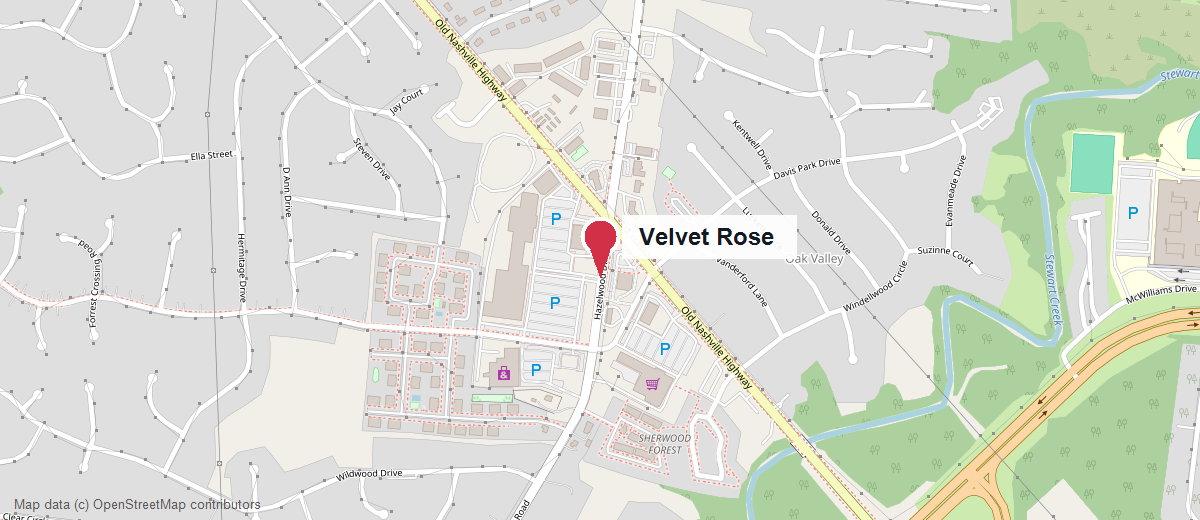 Map for Brentwood Florist local dispatch address