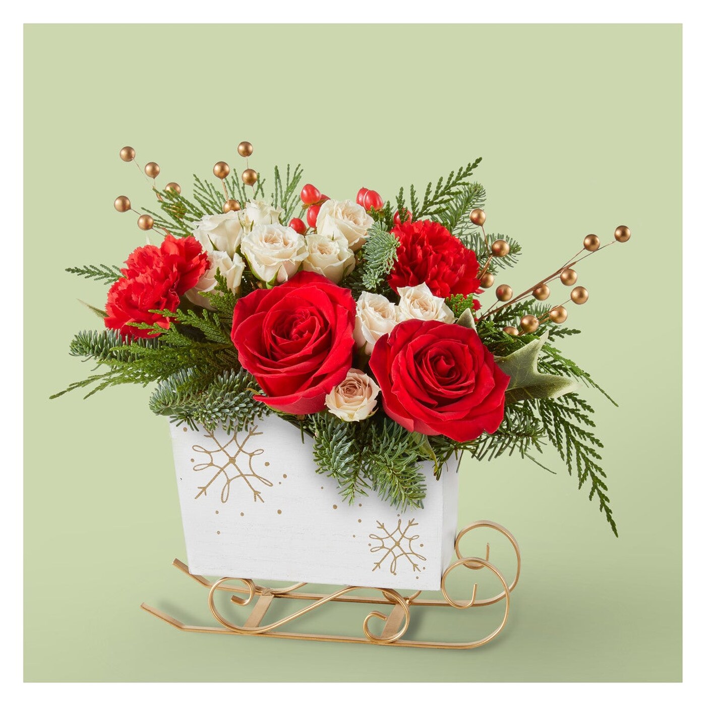 Gone Sledding Bouquet flower arrangement