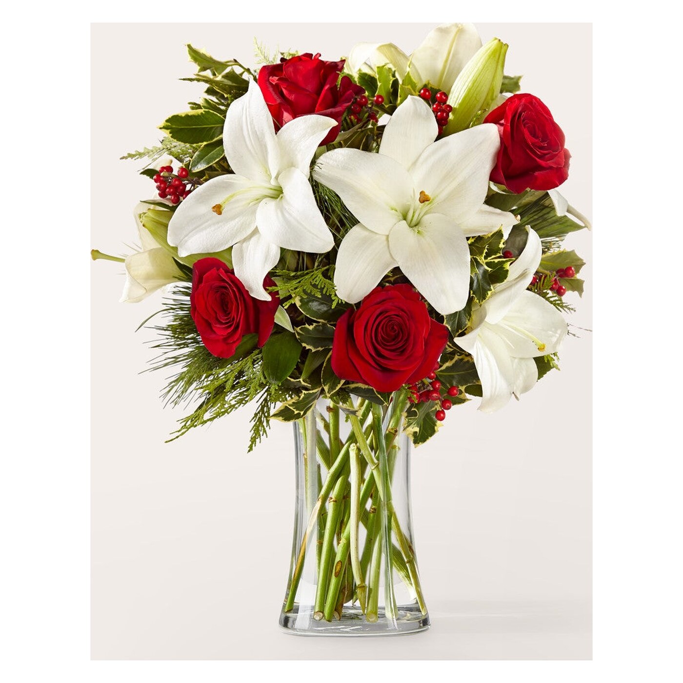 Sparkling Snowflakes Bouquet flower arrangement