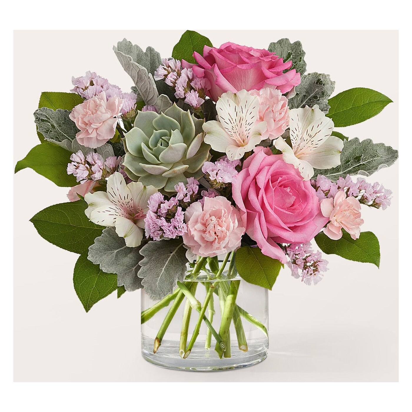 Dusty Rose Bouquet flower arrangement