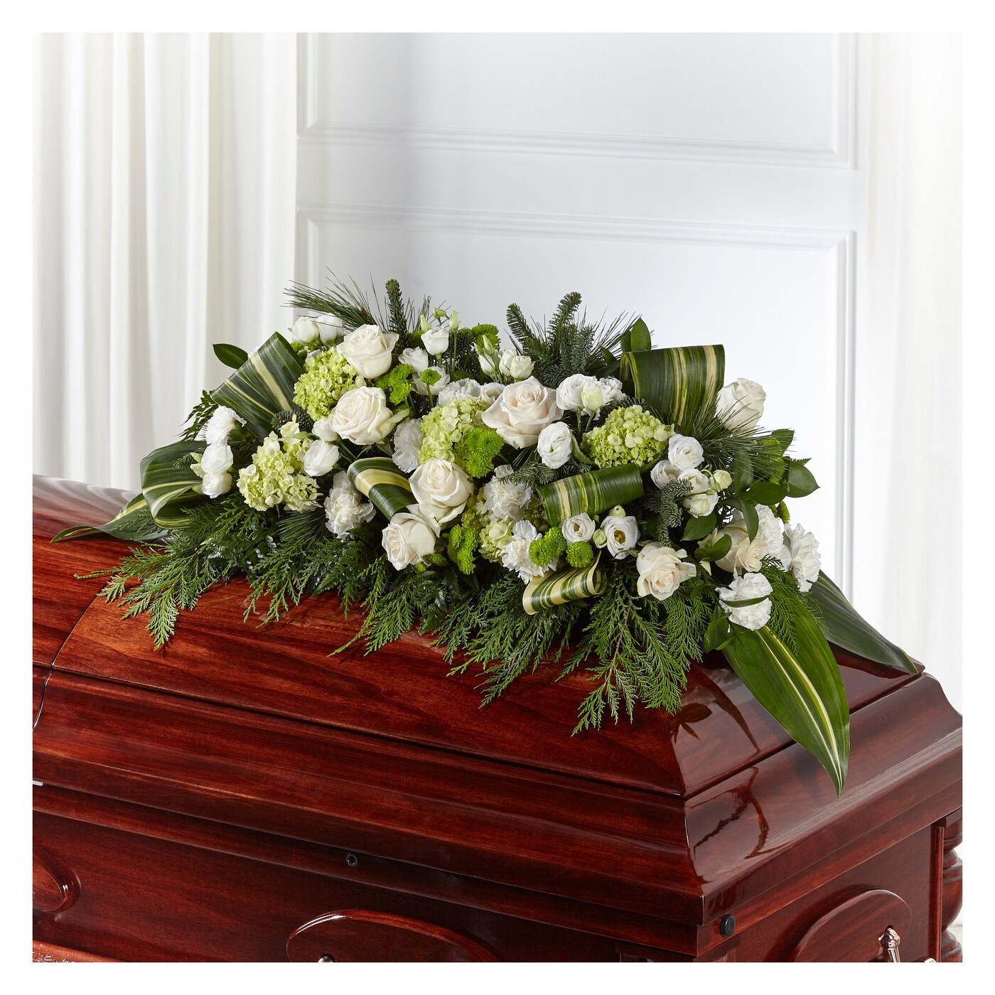Hopeful Gesture Casket Spray flower arrangement