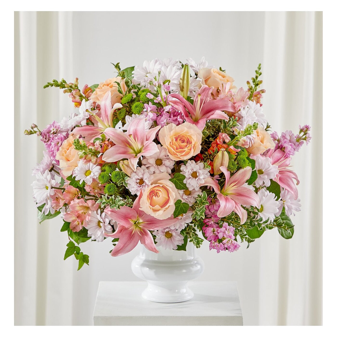 Heartfelt Gesture Urn Arrangement arrangement option 3