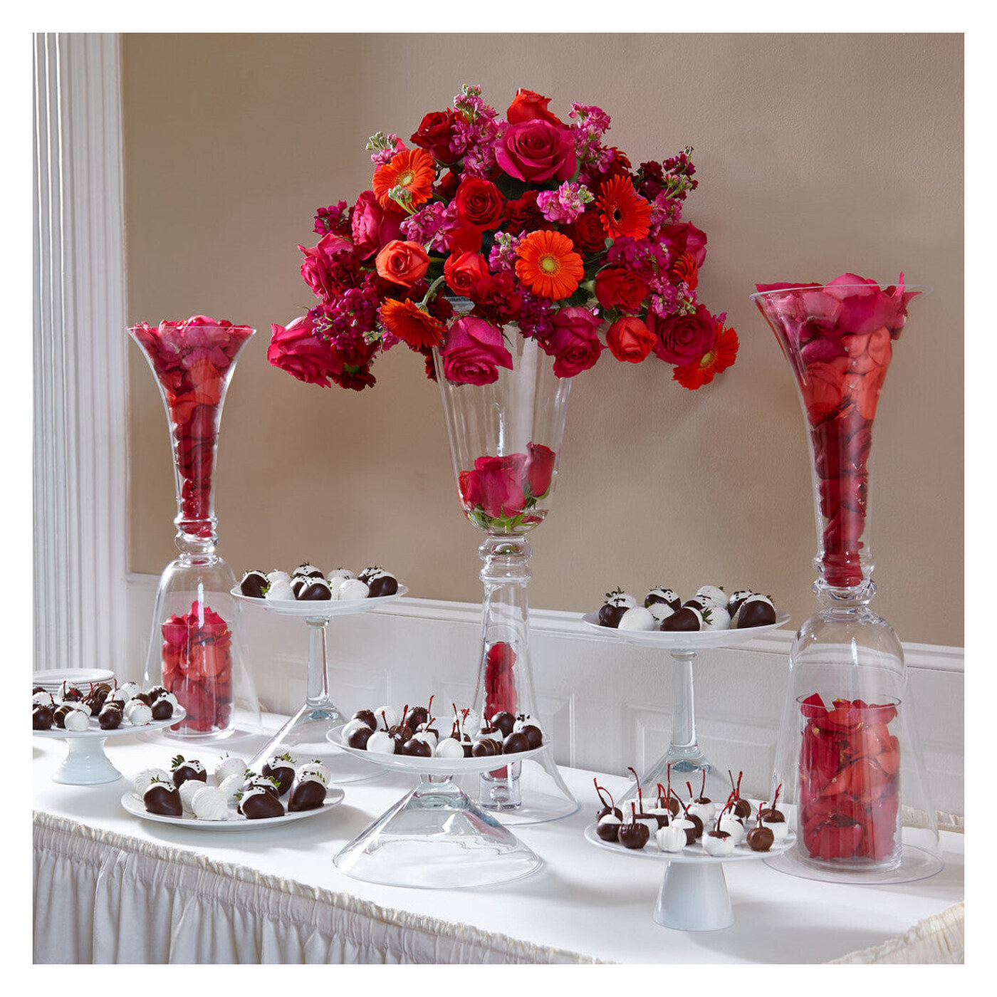 Life's Sweetness Centerpiece flower arrangement