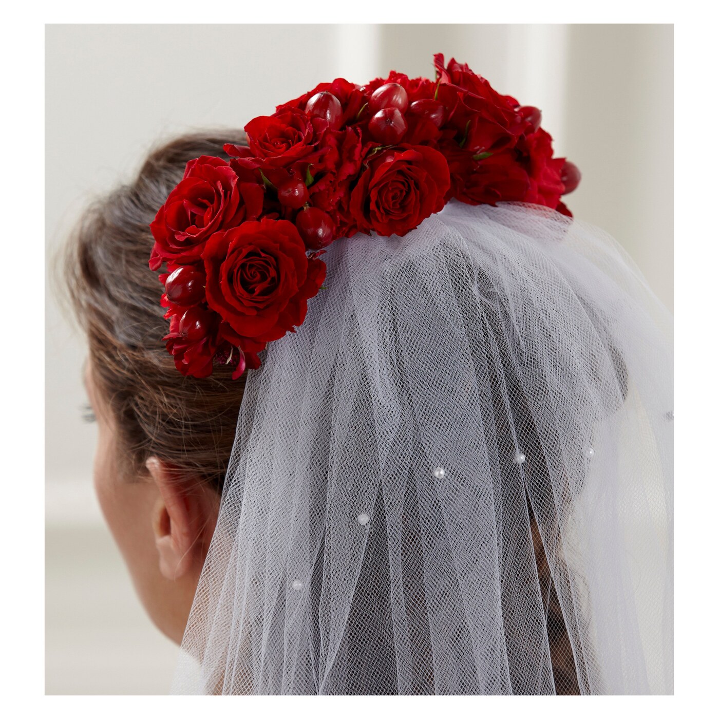 Heart's Happiness Hair Decor flower arrangement